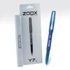 Flair Zoox Y7 Ball Pen Blue Ink 5 Pcs Smooth Writing Jumbo Refill Comfortable Grip For Office School Use