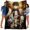Genshin Impact Game Character Blanket - and Decorative Household Necessity with Unique Patterns, Suitable for Any Room