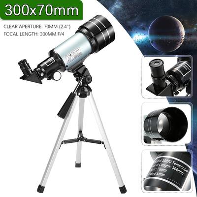 150x HD monokulární refrakční vesmírný astronomický dalekohled cestovní pozorovací dalekohled pozorovací zrcadlo pro pozorování ptáků kempování a cestování s přenosným stativem