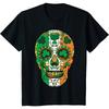 Irish Sugar Skull St Patricks Day T-Shirt New Arrivals 2023 Men Tshirt Oversized T Shirt Cotton Daily Four Seasons Tees