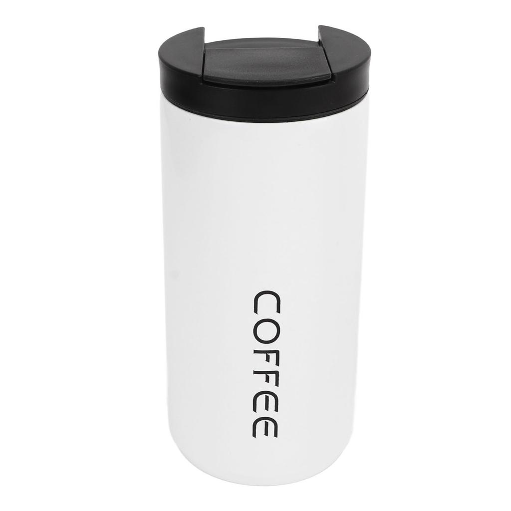 Kaffeebecher 400ml Vakuum Edelstahl Einfach Stilvoll Tragbar Isolierter Wasserbecher