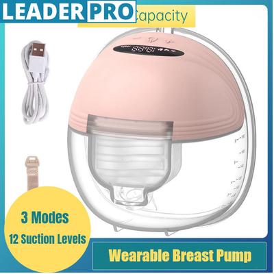 Low Noise Wearable Breast Pump Portable Electric Breast Pump 180ML Storage Capacity Breastfeeding Equipment