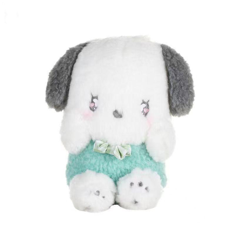 Cute Kuromi Melody Pochacco Hellokitty Cinnamoroll Plush Toys Girl Plush Keychain Pendant Homdecor Cartoon Stuffed Dolls 10cm