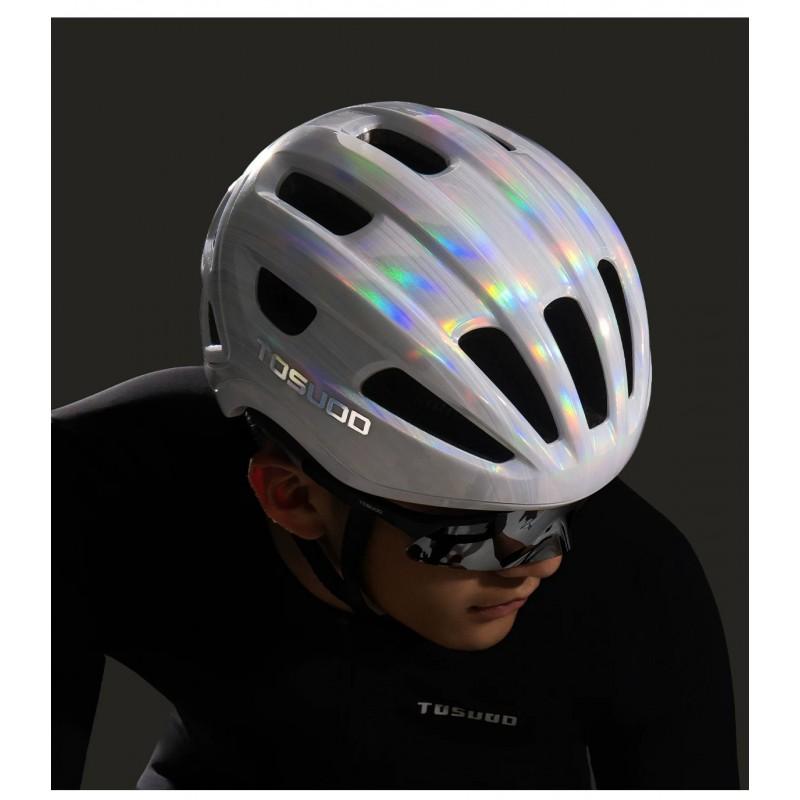 TOSUOD Bike Helmet Road Mountain Cycling - Breathable Reflective Unisex Safety Gear