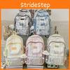 Water Ink Traditional Chinese Style Student Backpack With Loadbearing Features For School Use