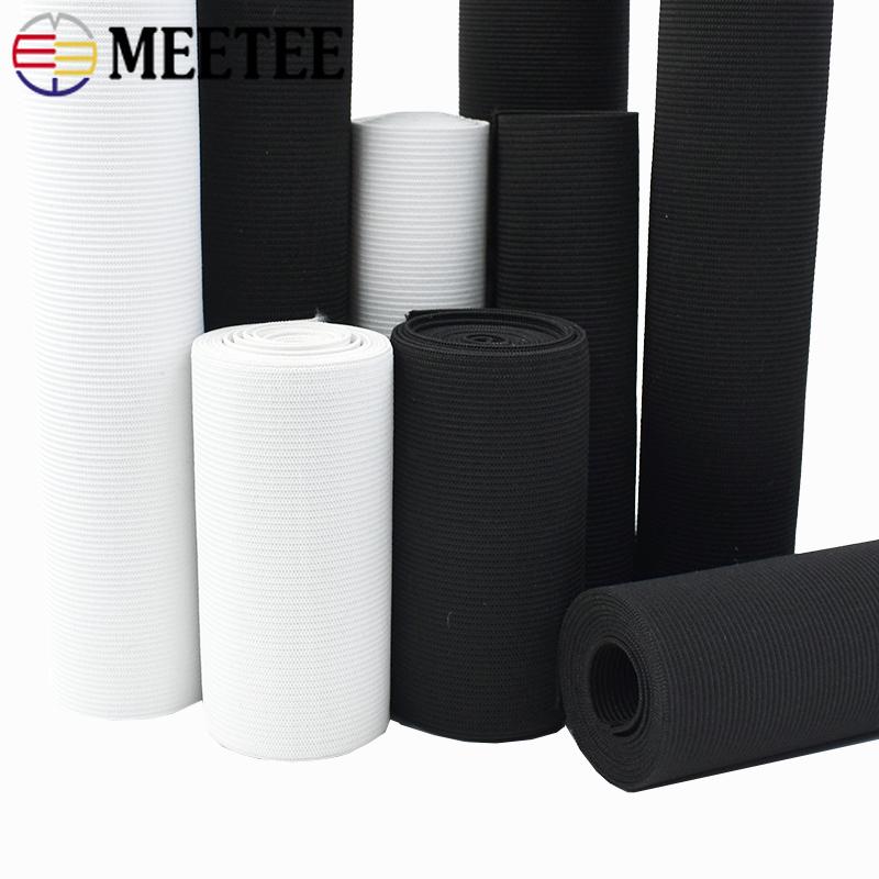 10-50cm 1/2Metru Silný Pružný Pásek Měkký Na Kůži Oblečení Boty Pružná Stuha Na Šití Popruh Kalhoty DIY Oblečení Příslušenství