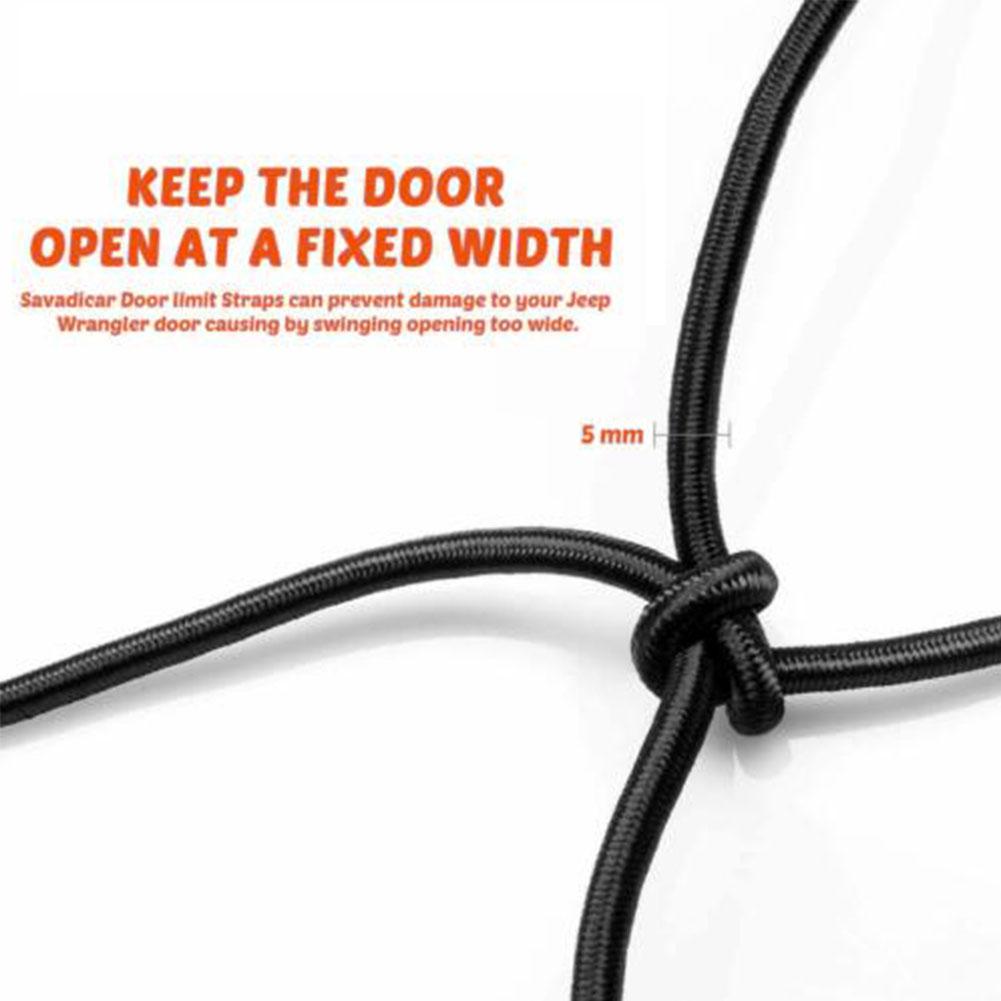 Car Door Limit Strap 2007-2020 Adjustable Bandage Rope