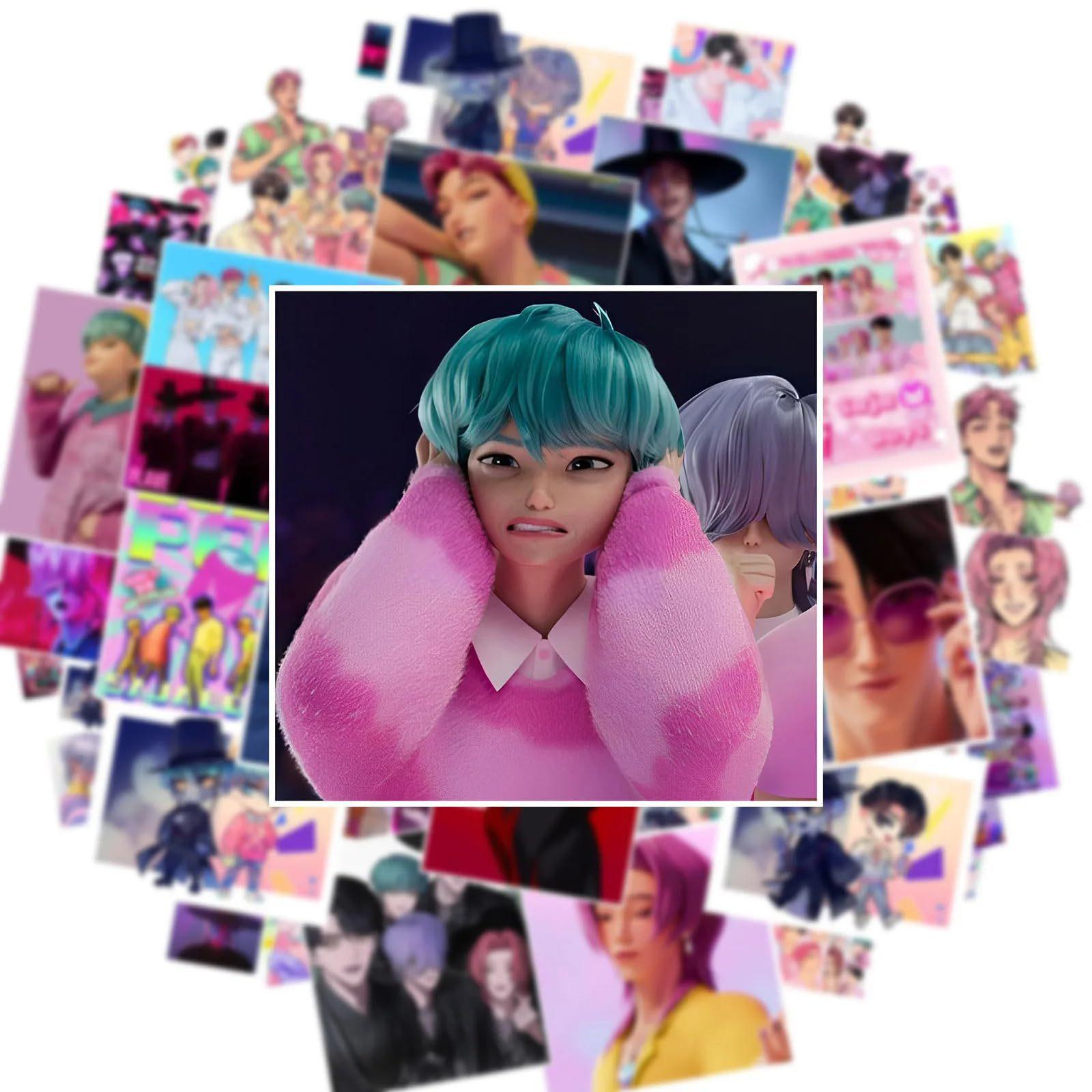 

50 шт. Наклейки на чемоданы, водонепроницаемые наклейки, скутер, компьютер, планшет, мультяшное украшение One Size