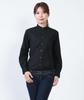 Seven Uniform GH7021-9 Black, Size Small, Long Sleeve Stand Collar Shirt, Oxford Cloth, Restaurant Uniform