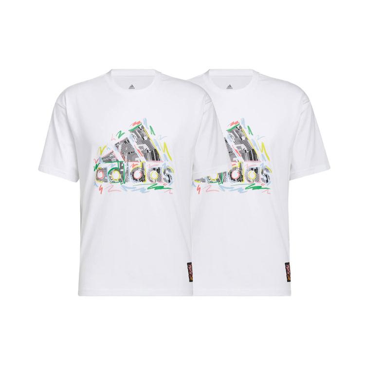 Adidas T Shirts Men's Crew Neck Moderate Straight Fit HC4456