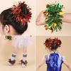10Pcs Colorful Tinsel Bracelet Elastic Band Adults Kids Universal Dance Performance Prop Cheering Squad Tinsel Wristband