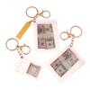 Creative Simulation Banknote Keychain Mini Money Bag Keychain Car Key Holder Us Dollars/Korean Won Collection Gifts
