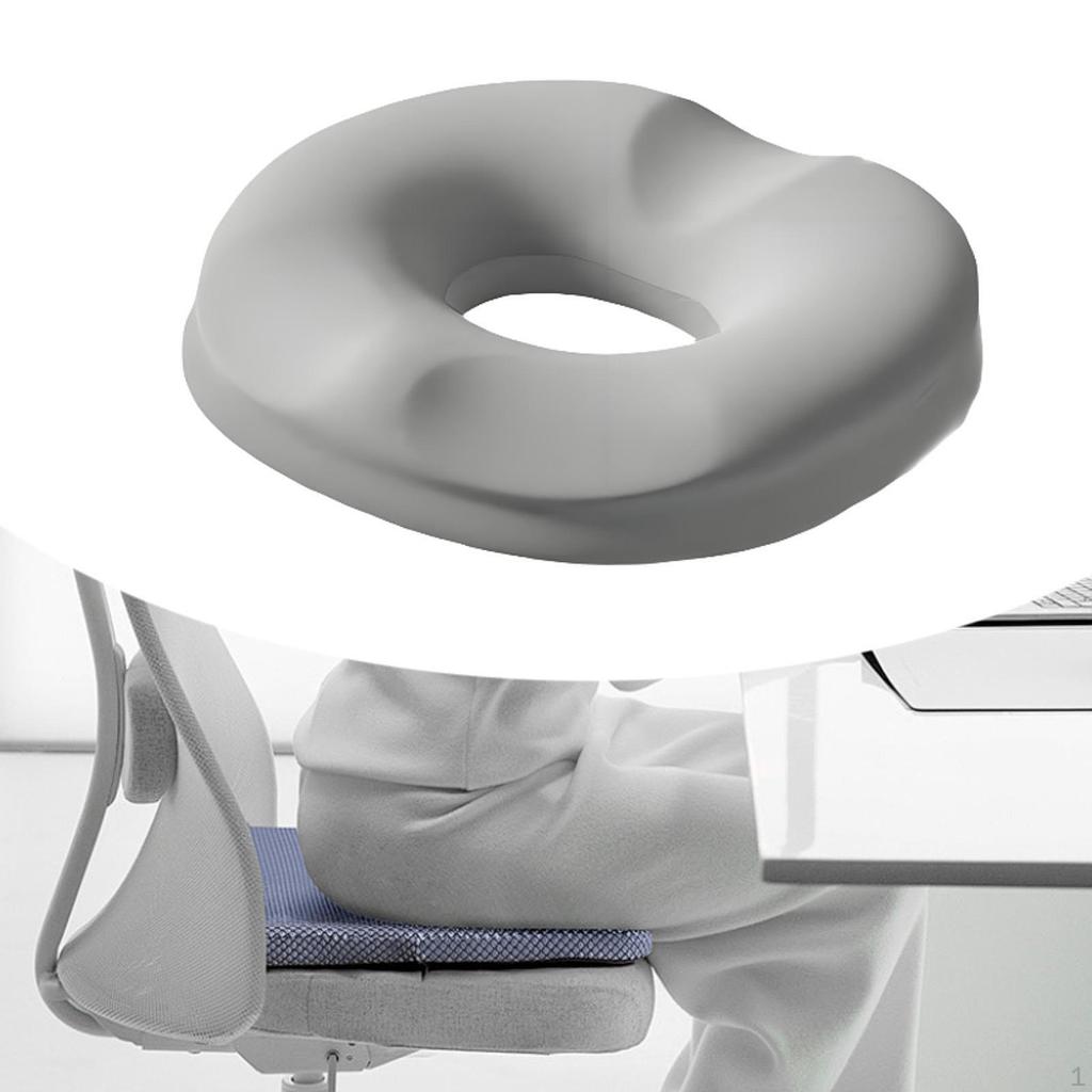 Donut Pillow Seat Cushion for Long Sitting Work Ergonomic Breathable Lightweight Comfortable Memory