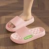 Fashion Slippers 2025 Summer New Anti Slip Soft Soled Couple's Slippers for Home Cool Slippers Thick Soled Bathroom Outdoor Wear