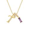 Hypoallergenic Letter Jewelry Adjustable Fashion Pendants Necklace Pendant  for Women Jewelry