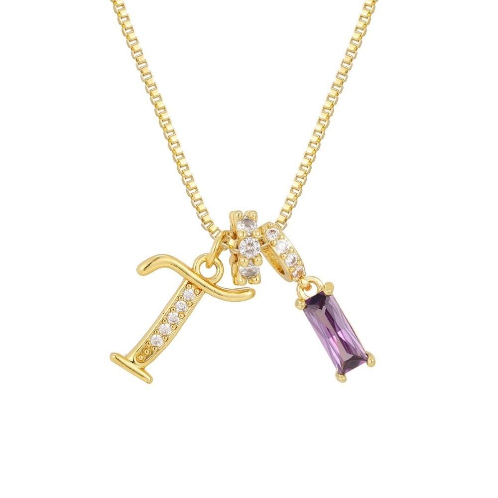 Hypoallergenic Letter Jewelry Adjustable Fashion Pendants Necklace Pendant  for Women Jewelry