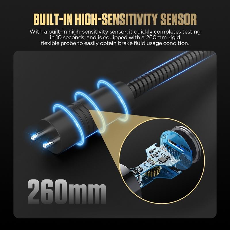 top sale Applicable to DOT 3/45//5.1, ENV4/ENV6 Automotive Car Hydraulic Brake Fluid Oil Detection Tester Tool