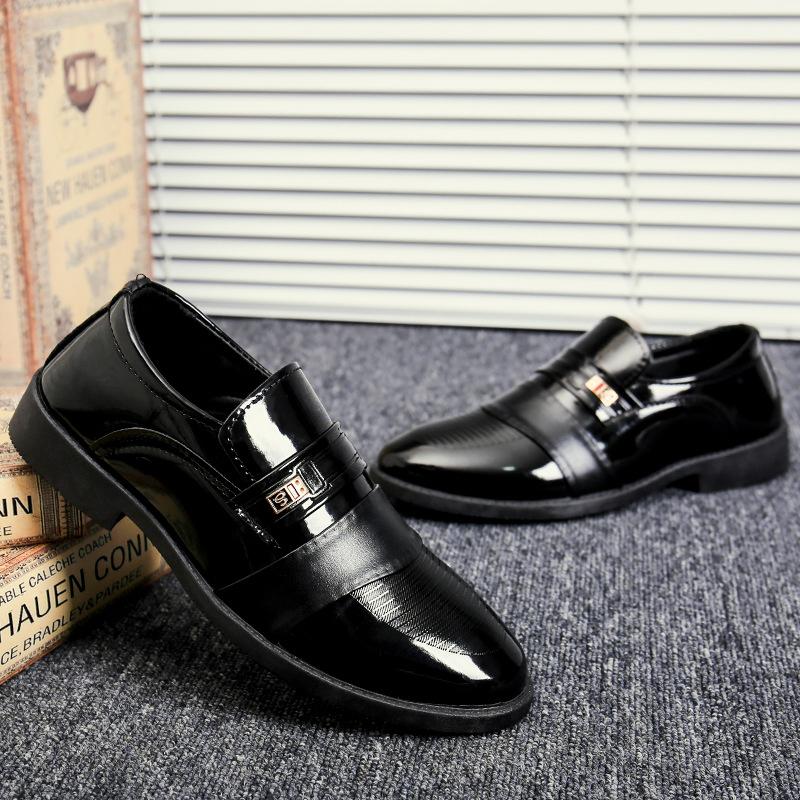 Jugend Lederschuhe Herren wasserdicht neu Businesskleid Herren lässig Britisch Trauzeuge Koreanische Version trendig Bräutigam Hochzeitsschuhe