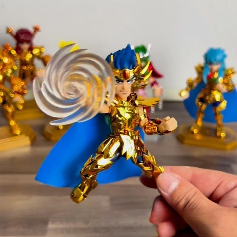 New Saint Seiya Blockman Legend Of The Holy Land Vol.2 12 Zodiac Signs Virgo Libra Sagittarius Action Figure Toy