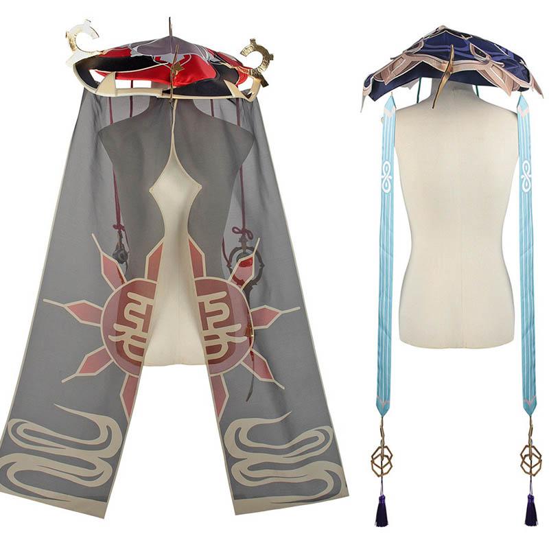 Scaramouche Cosplay Hut Impact Scaramouche Hut Wanderer Cosplay Zubehör