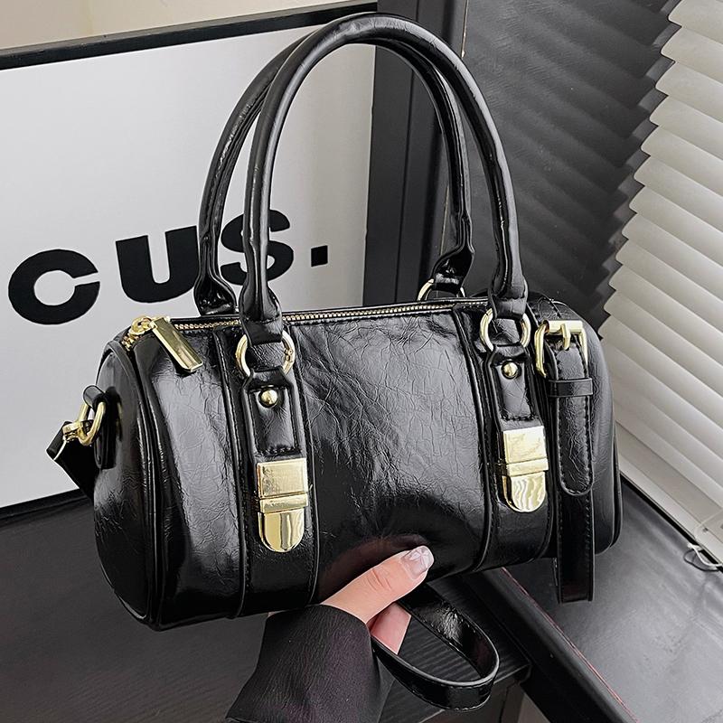 

Женская сумка из серебристой искусственной кожи большой емкости, летняя модная сумка-подушка на молнии, женская повседневная сумка через плечо для поездок на работу