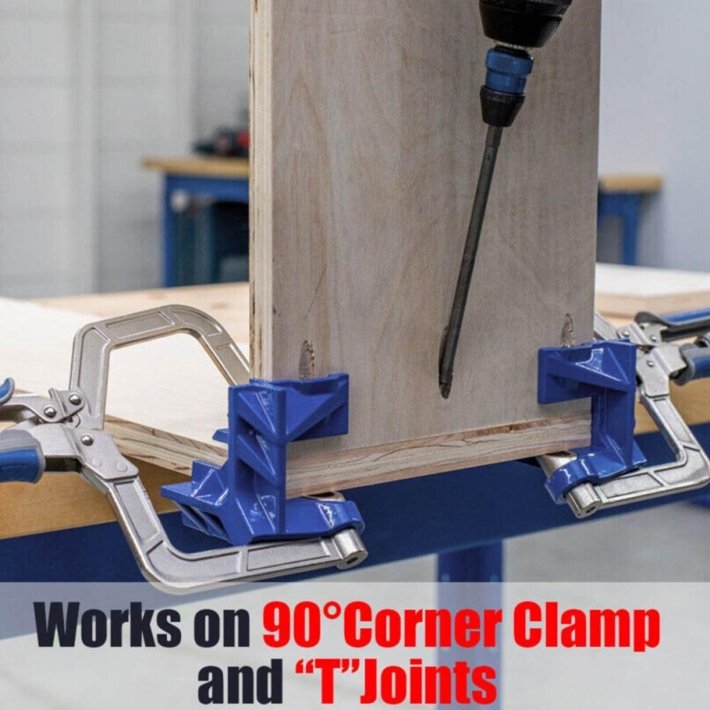 90 Degree Corner Frame Clamp Jigs Miter Woodworking Tool Creative Quick Right Angle Clamp