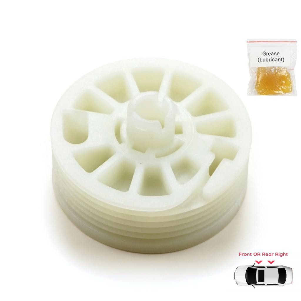 EWR5455 Right Window Regulator Wheel Pulley Drum Gear Sprocket Spool 82481D3011 for Hyundai Tucson MK3 TL 2016-2020