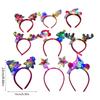 6 Pc Festival Glowing Hair Bands With Build In LED Lights For Christmas Parties Family Gatherings And Event