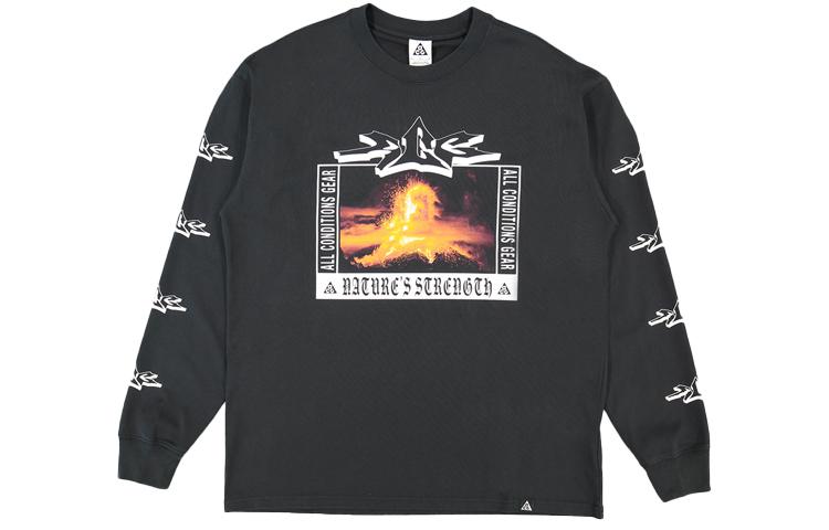 Nike ACG Sweatshirts Men s Black Crew Neck Moderate DJ1140-010 XL