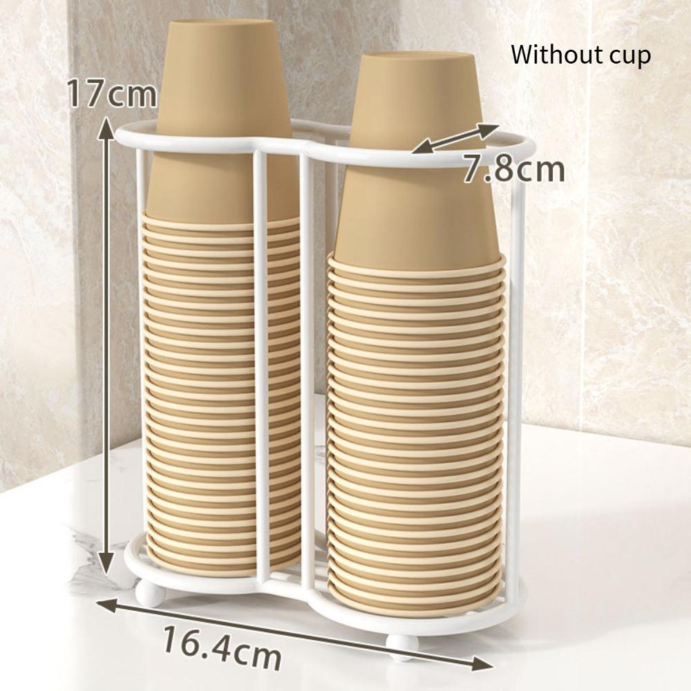 Cup Organizier Disposable Cup Picker Plastic Cup Holder Desktop Cup Storage Rack