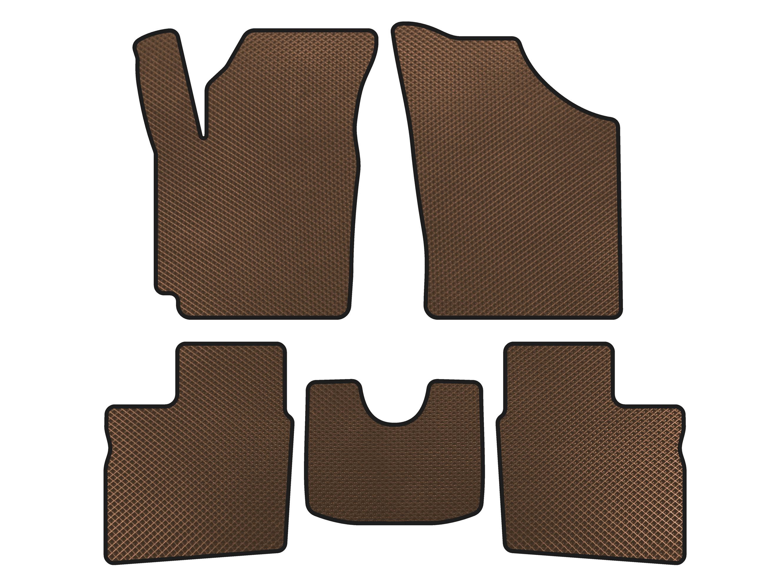 

EVA mats (2005-2009, SD, Brown) for Geely CK-1