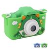 Dětský fotoaparát Roztomilý kreslený design dinosaura Multifunkční 2,0palcový displej 400mAh Selfie digitální fotoaparát