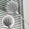 Retractable Extendable Spider Web Duster Medium Stiff Bristles Household Cleaning Tool for Corner Window Ceiling Cobweb