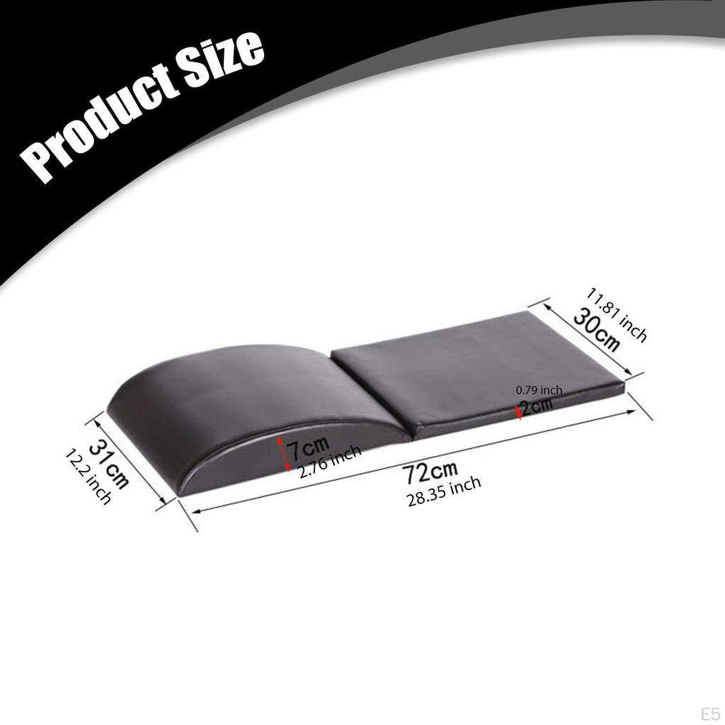 Ab Exercise Mat Abdominal Core Training Back Waist Support Workout Portable Gift Adults Gym