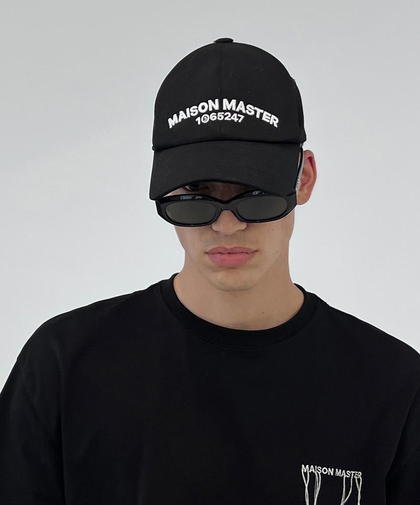 MAISON MASTER Curve Logo Ball Cap