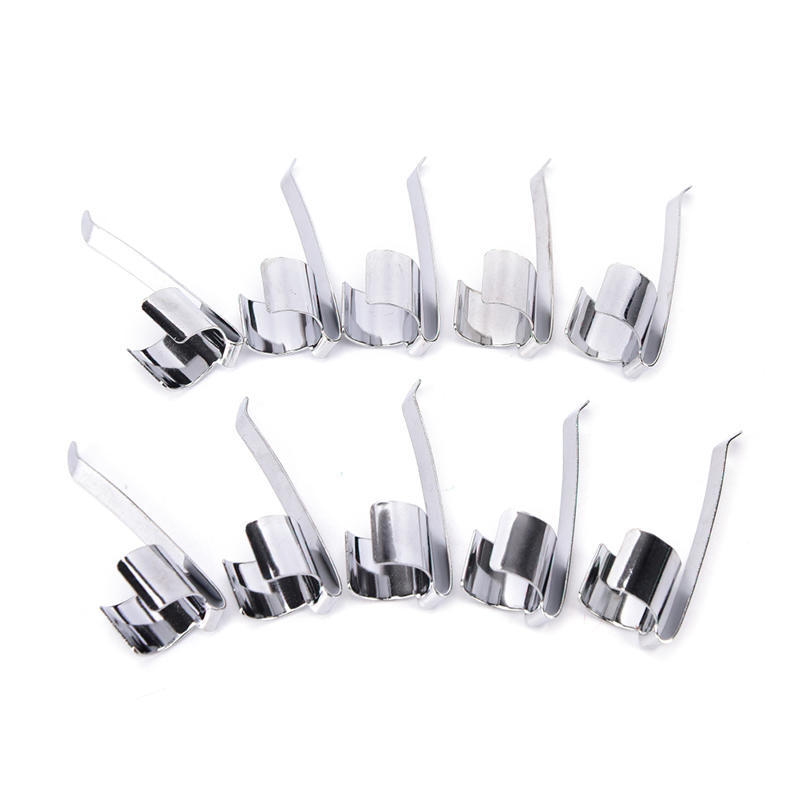 pen clip,Stainless steel clamp`` Flashlight clip 10pcs Flashlight Mount Holder