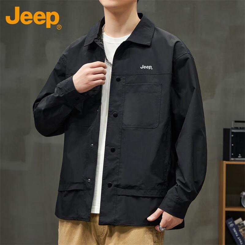 JEEP Men's Loose Fit Workwear Jacket