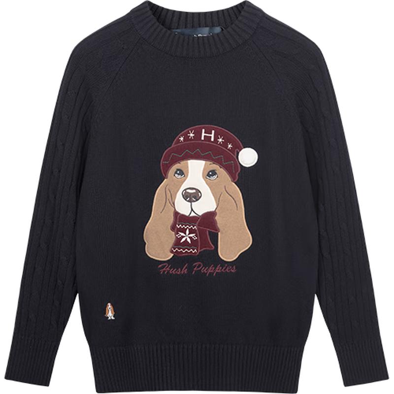 

Hush Puppies Kids Cotton Knit Sweater 140