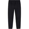 Anta Plain Mid-Waist Cuffed Knit Sports Pants Men Bottoms Basic-Black 152417306-3