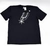 San Antonio Spurs Shirt Herren XL Schwarz NBA Basketball Grafik T-Shirt Großes Logo