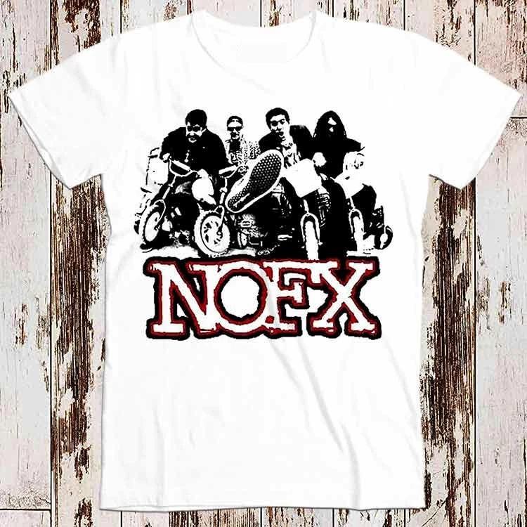 NOFX Music Band Live Concert Poster Hippie Punk T Shirt 8588 S
