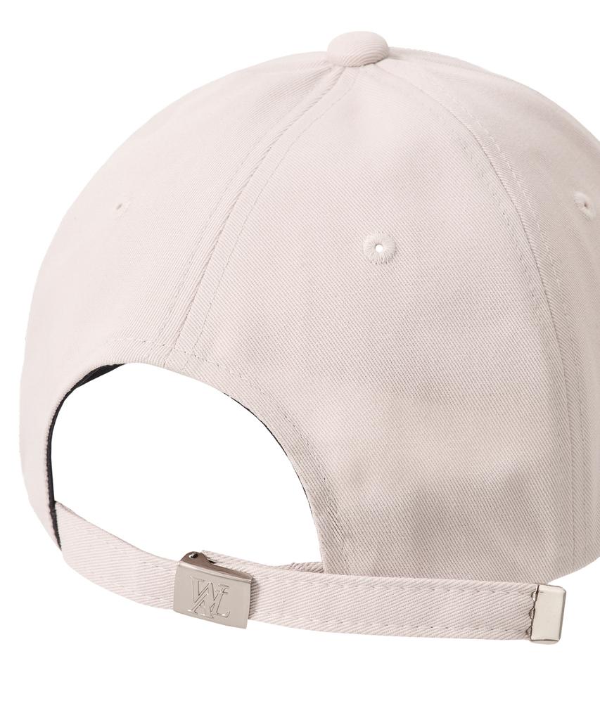 Uallong Signature Logo Ball Cap - Warm Beige