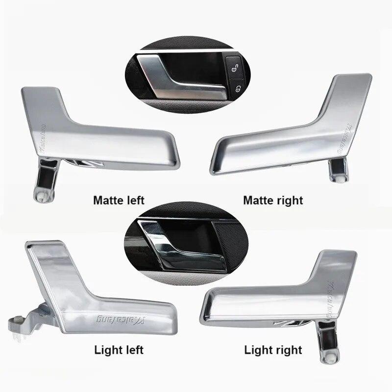 Car Styling For Mercedes Benz C-Class C200 W204 GLK X204 With Chrome Interior Inner Door Handle Panel Pull Trim Cover 2047201171