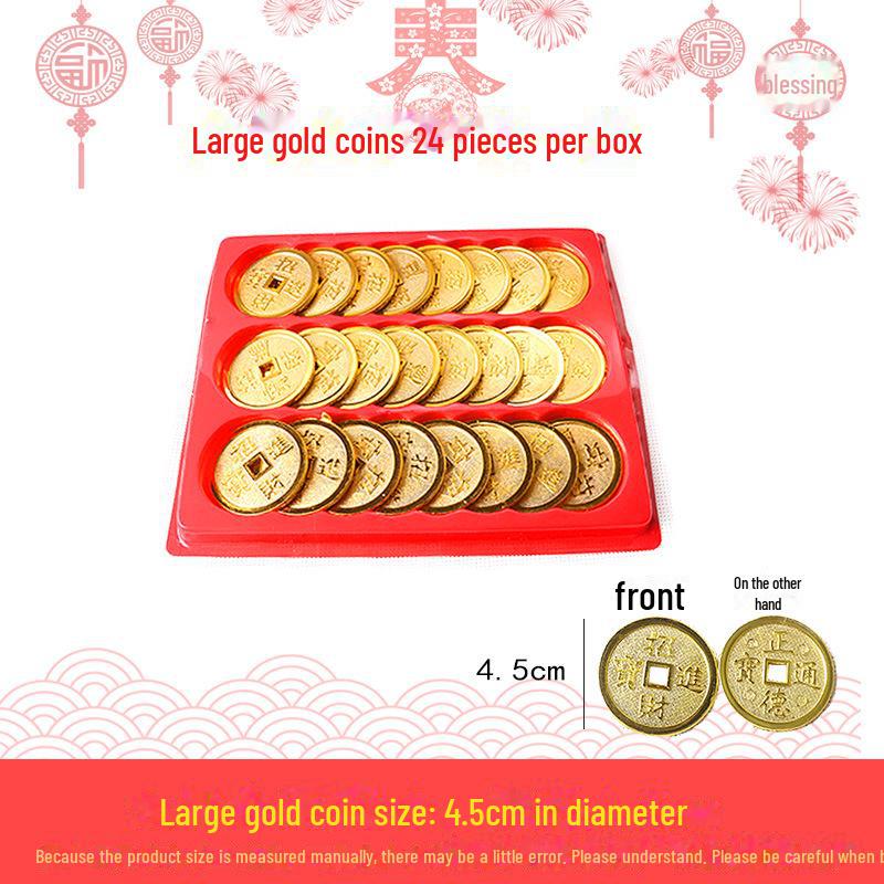 Gold Ingots Simulation & Props: New Year Candy Box, Spring Festival Décor, Wealth-Attracting Wedding Ornaments