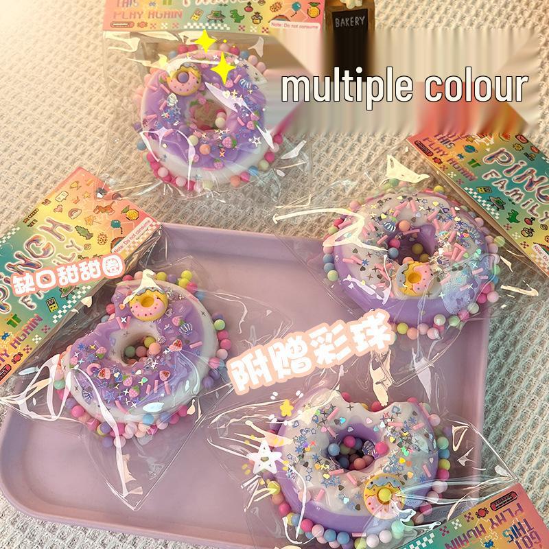 Sweet Donut Stress Relief Squeeze Toy - High Quality, Popular Design