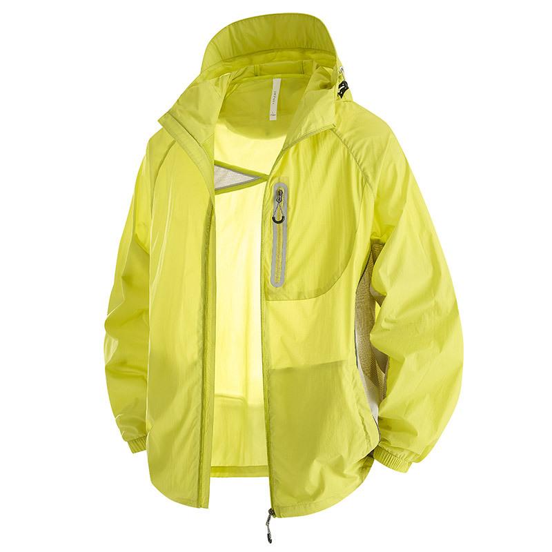UV protection UPF10 + sports skin summer outdoor sunscreen clothing men's and women's ice silk clothing breathable ultra-light sunscreen clothing