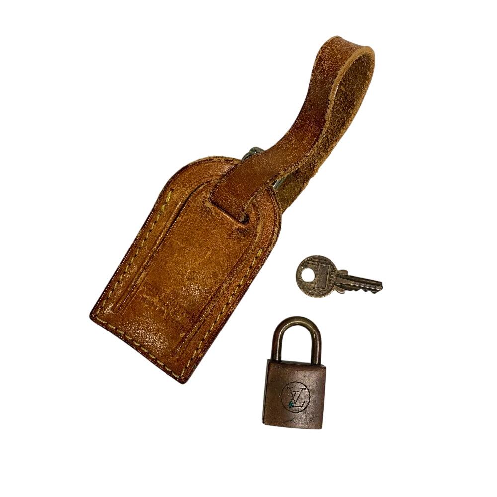 Louis Vuitton M41426 Vintage Monogram Pattern Leather Kiepol 50 Boston Bag Brown Leather Unisex Used