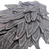2lots Elegant Angel Wing Fabric Appliques Creative Pattern Patches Bridal Dress for Bridal Attires