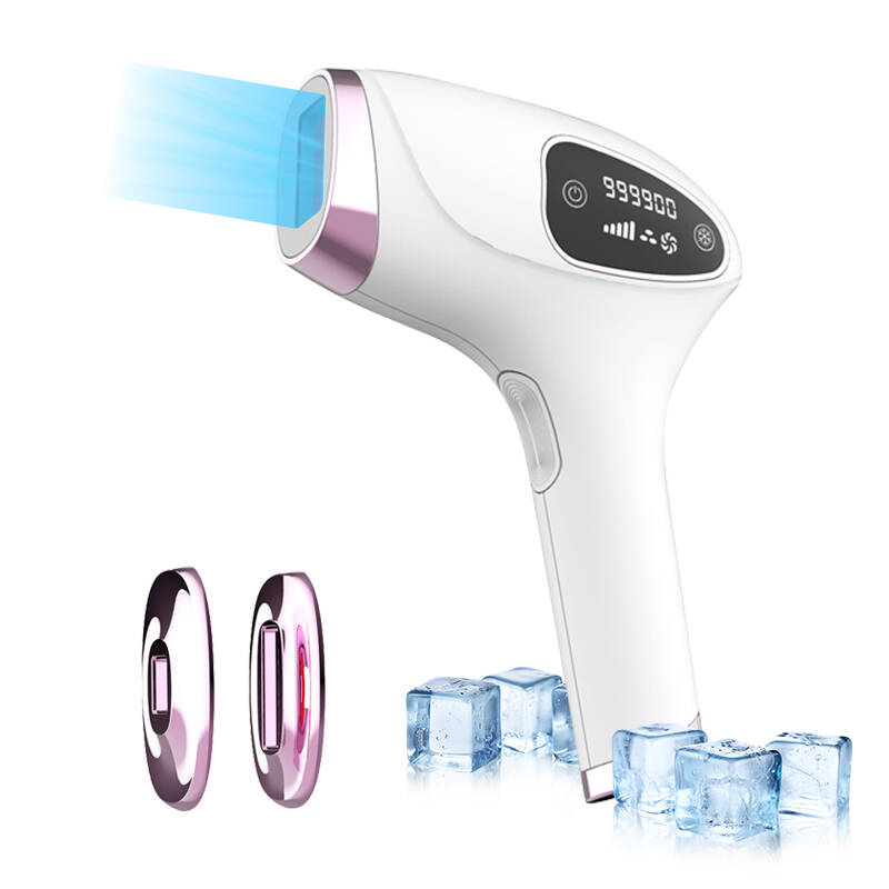 High Power Ice Cooling Best Laser Epilator Handheld  Ipl Laser Hair Removal  Removing Hair Painless At-home 3 in 1