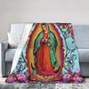Christian Divine Mercy Flannel Blankets Jesus I Trus In You Custom Throw Blanket for Sofa Bedding Lounge 200x150cm Bedspreads